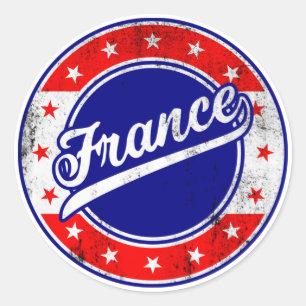 Rond Voyageur mondial - Sticker France