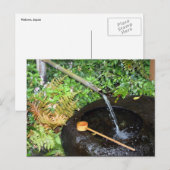 rond waterbekken briefkaart (Voorkant / Achterkant)