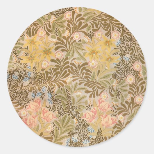 Rond William Morris Bower - Sticker (Devant)