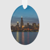 Rond Willis 's nachts Ornament (voorkant)