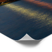 Rond Willis 's nachts Poster (Hoek)