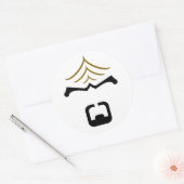 Rond Worf Sticker (Enveloppe)