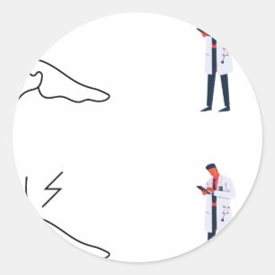 Rond Wound Care Nurse Sticker Pack - Wound Care Nurse