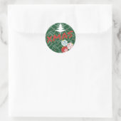 Rond Xmas sticker (Sac)