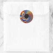 Rond YinYang BigBang - Sticker Fractal (Sac)