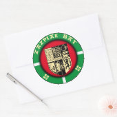 Rond zazpiak bat sticker (Enveloppe)