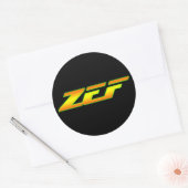 ROND ZEF STICKER DECAL (Enveloppe)
