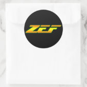 ROND ZEF STICKER DECAL (Sac)