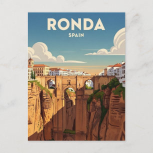 Ronda Spanje Reizen Briefkaart