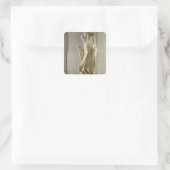 Rondanini Pieta, 1564 Vierkante Sticker (Tas)