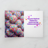 Rondbogen van de luis unicorn kaart (Binnen)