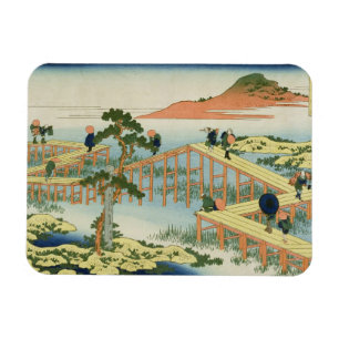 Rondbrug, provincie Mucawa, Japan, c.18 Magneet