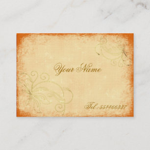 ronddraaien  flora visitekaartje