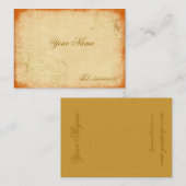 ronddraaien flora visitekaartje (Voorkant / Achterkant)