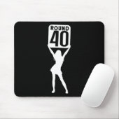 Ronde 40 muismat (Met muis)