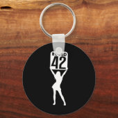 Ronde 42 sleutelhanger (Voorkant)