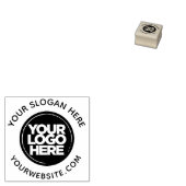 Ronde Aangepaste Logo Van Uw Bedrijf Rubberstempel (Gestempeld)