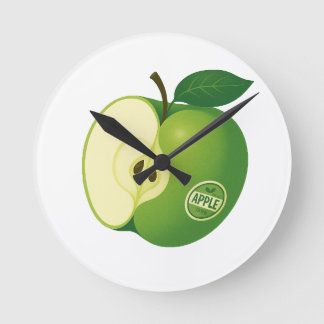 Ronde Acryl Wandklok met het afbeelding van een gr Klok