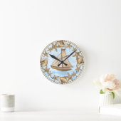 Ronde Ancienne horloge du bateau Mariner (Maison)