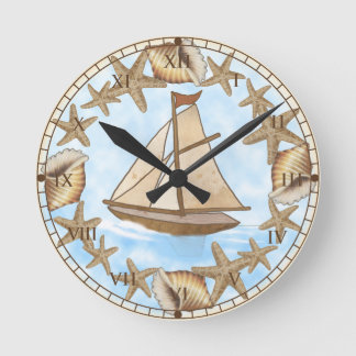 Ronde Ancienne horloge du bateau Mariner