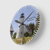 Ronde Ancienne horloge du phare de Presque Isle (Angle)