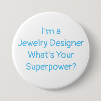 Ronde badge, groot, 7,6 cm (3 inch) joodontwerper ronde button 7,6 cm