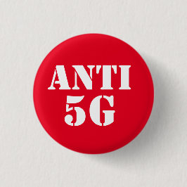 Ronde badge knop Anti 5G Ronde Button 3,2 Cm