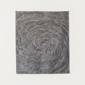 Ronde bale wandkleed (Voorkant)