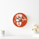 Ronde Beethoven Compositeur Musique classique Horloge mu (Maison)