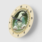 Ronde Bella Witch Horloge facique (Angle)