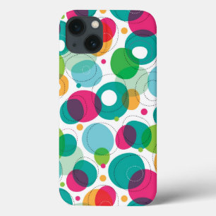 Ronde bellen kinderpatroon iPhone 13 hoesje