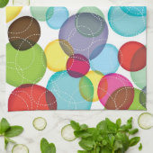 Ronde belletjes kinder patroon 2 theedoek (Gevouwen)