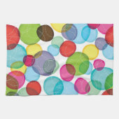 Ronde belletjes kinder patroon 2 theedoek (Horizontaal)