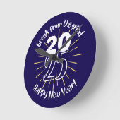 Ronde Bonne année 2025 BFTG Horloge (Angle)