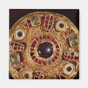 Ronde broche magneet