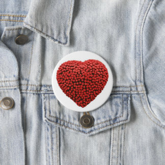 Ronde Button, groot, 3 inch Ronde Button 7,6 Cm