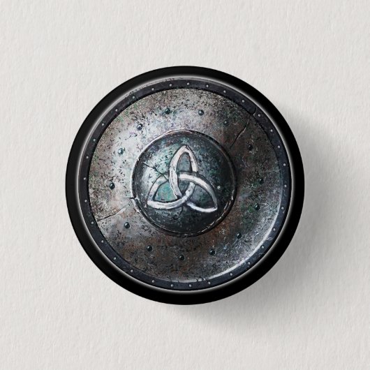Ronde Button - Triquetra Emblem (Voorkant)