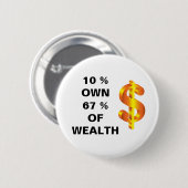 RONDE BUTTON VAN 2,25 INCH (Voorkant /achterkant)