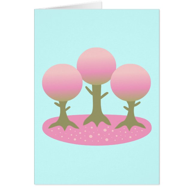 Ronde Cherry Blossom Trees (Voorkant)