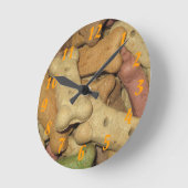 Ronde Chien Traite Horloge (Angle)