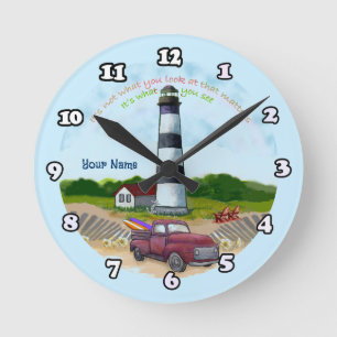 Ronde Choix de camion Horloge du phare