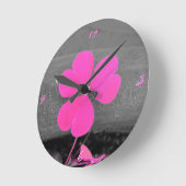 Ronde ~Coeurs de trèfle~ MUR HORLOGE (Angle)