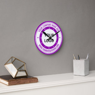 Ronde Conception de votre propre horloge promotionnelle