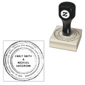 Ronde Custom Stempel Verstrekte Stijl Grunge (Gestempeld)