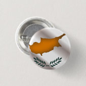 Ronde Cyprus Button 3,2 Cm (Voorkant /achterkant)