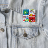 Ronde doelpatroon Vartali Square Button (In situ)