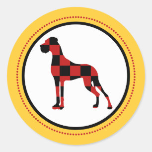 Ronde Doggen Stickers