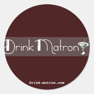 Ronde Drink Matron Stickers