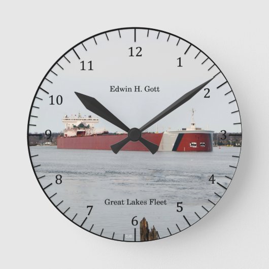 Ronde Edwin H. Horloge Gott (Recto)