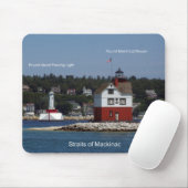 Ronde eilanden Passage Lights mousepad Muismat (Met muis)